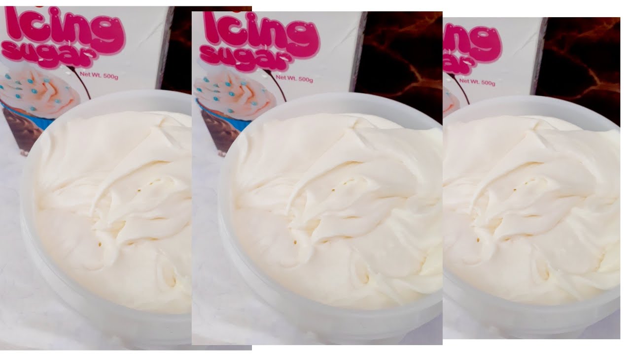 Jinsi Ya Kutengeneza Butter Cream Frosting Box2/How To Make Butter