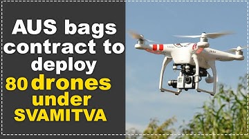 AUS Bags Contract to Deploy 80 Drones Under SVAMITVA || Hybiz tv