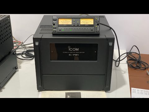 Icom IC-PW1 HF/50MHz 1kW Linear Amplifier - YouTube