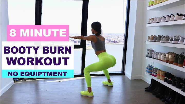 8 MIN LOWER BODY BURN // No Equipment | Jen Selter