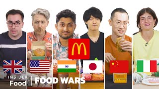 Comparing Mcdonald's In 6 Different Countries | Food Wars | Insider Food