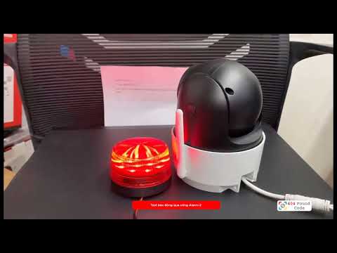 Setup Light and Siren alarms using Alarm-out on Dahua Recorder