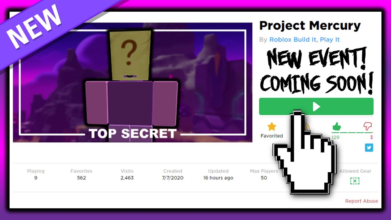 Roblox Build It Play It New Event Coming Soon Youtube - coming soon roblox