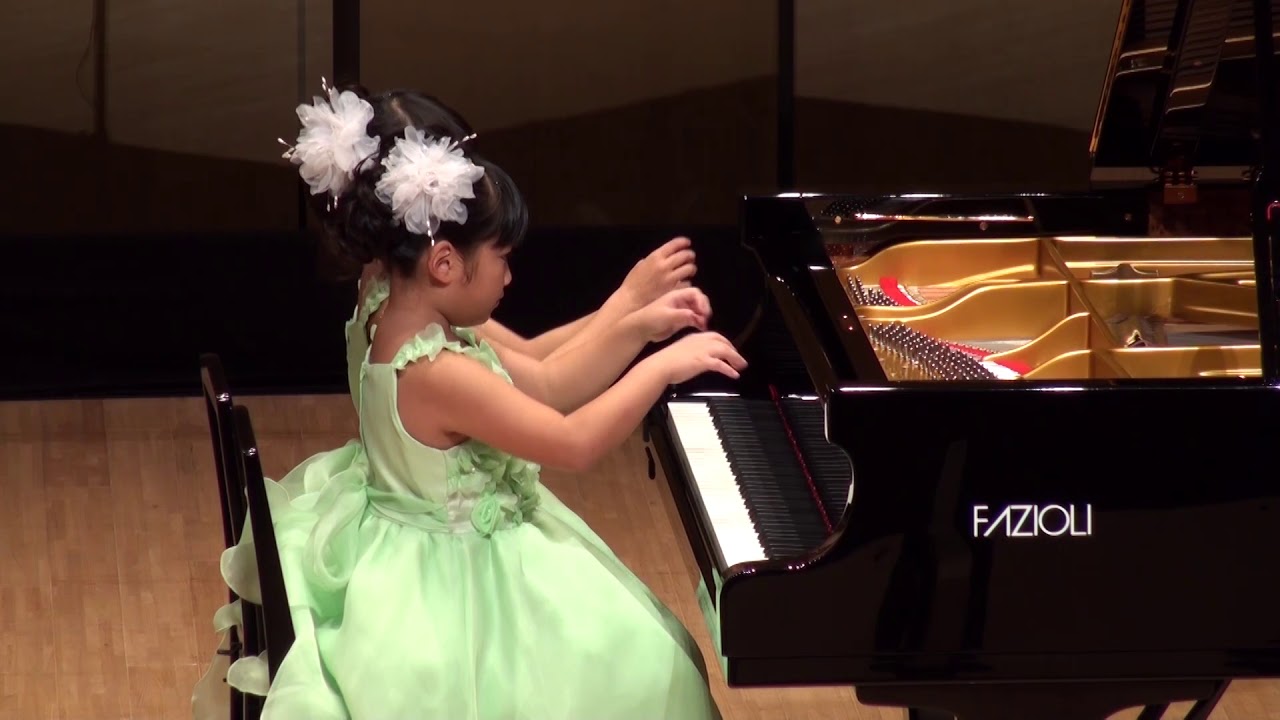 PTNA2017コンペ全国決勝 連弾プレ初級／銅賞 森 夏希＆山﨑 珂音 - YouTube