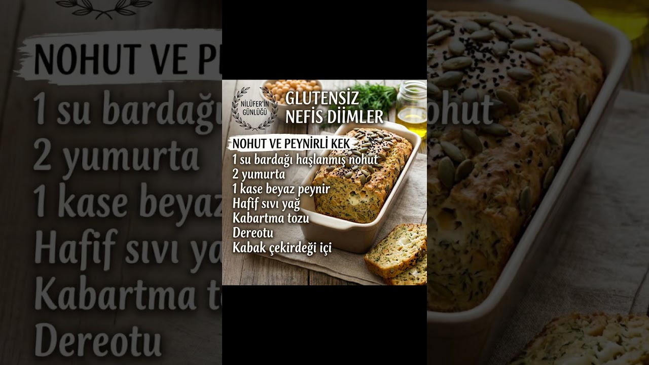Nohutla Yapılan En Lezzetli “PASTA”! 🎂 Glutensiz & Çok Pratik! #shorts #tarif #pratiktarifler #tarif