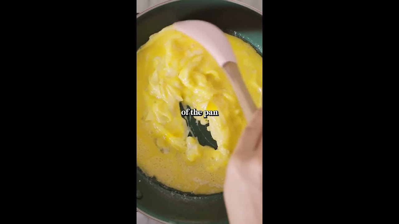 How To Actually Make PERFECT Soft Scrambled Eggs