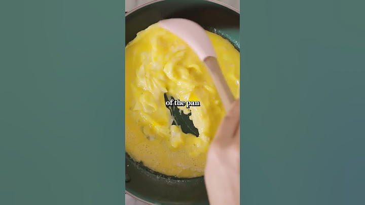 How to actually make PERFECT Soft Scrambled Eggs
