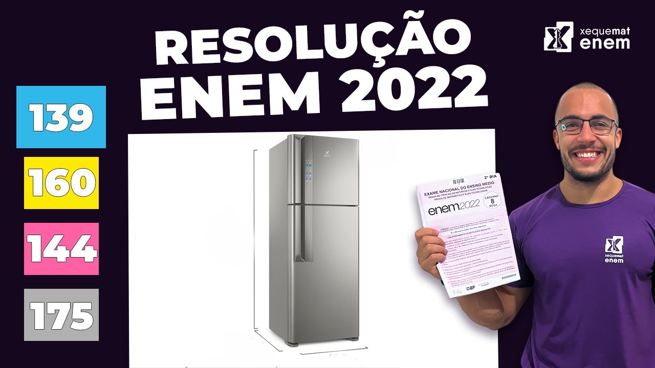 🔘Questão 139 - Caderno Azul | Escala | MATEMÁTICA ENEM 2022
