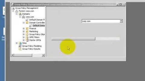 Windows Server 2008 - Active Directory - Organizational Unit