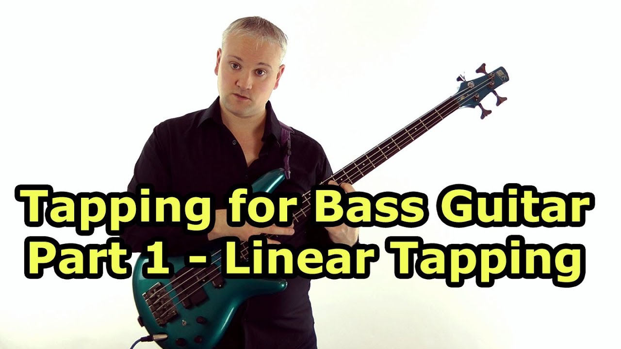 Tapping For Bass Guitar Lesson Fast Van Halen / Billy Sheehan style