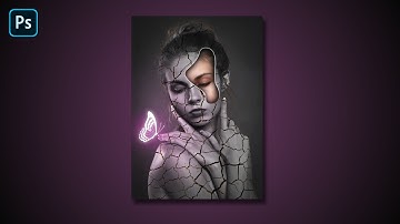 How to Create an Cracked Skin Effect in Photoshop | Photoshop Tutorial