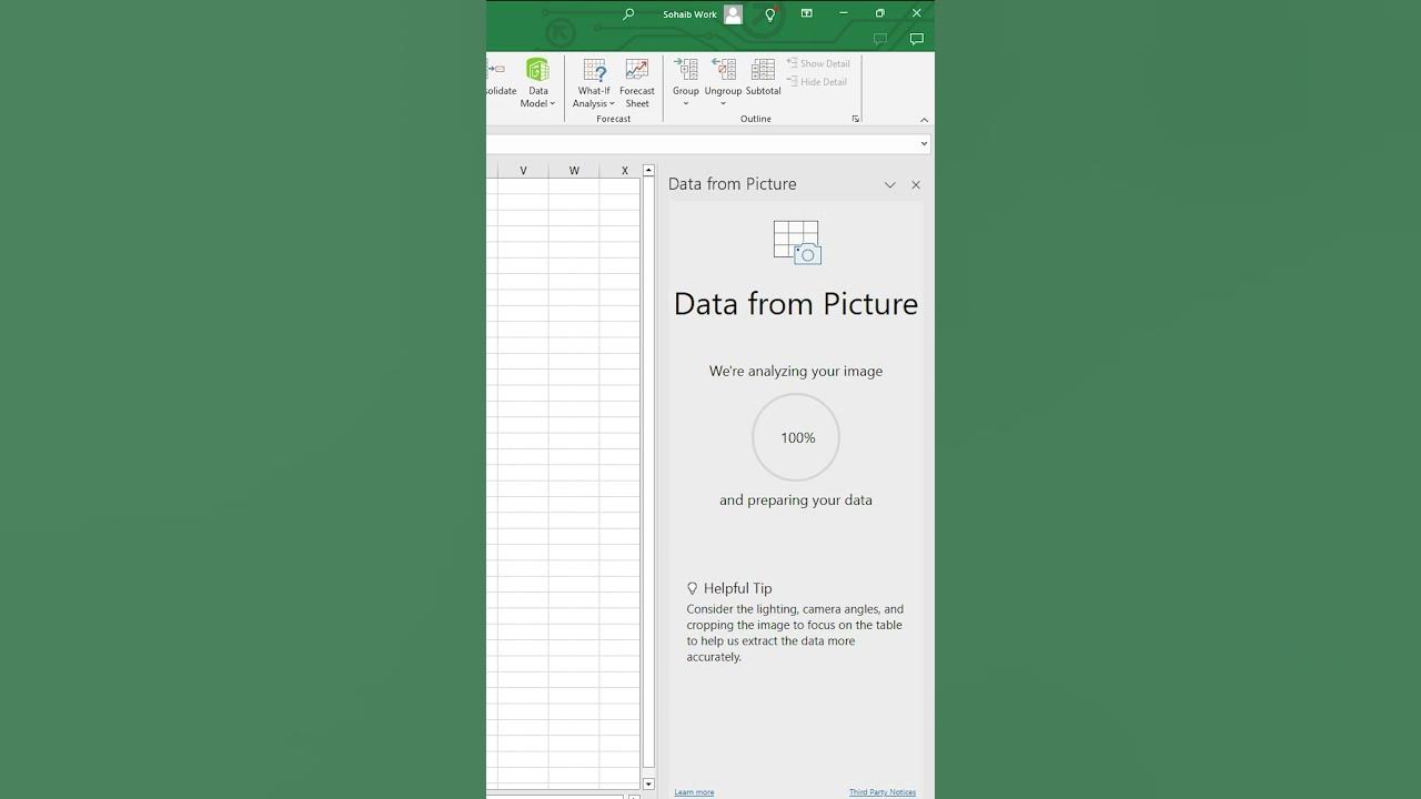 Convert image text to excel in seconds fast easy method youtube
