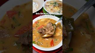 The Most Delicious Soto Betawi Milk in Jakarta! #sotobetawibabejamsari #sotobetawi #westernjakart...