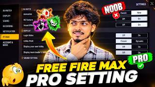 free fire max setting full Details| free fire setting | free fire max pro setting | FF Max setting screenshot 1
