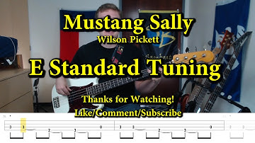 Mustang Sally - Wilson Pickett (Bass Cover with Tabs)