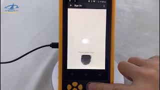 FP05 5 INCH android Biometric Tablet with capacitive fingerprint scanner
