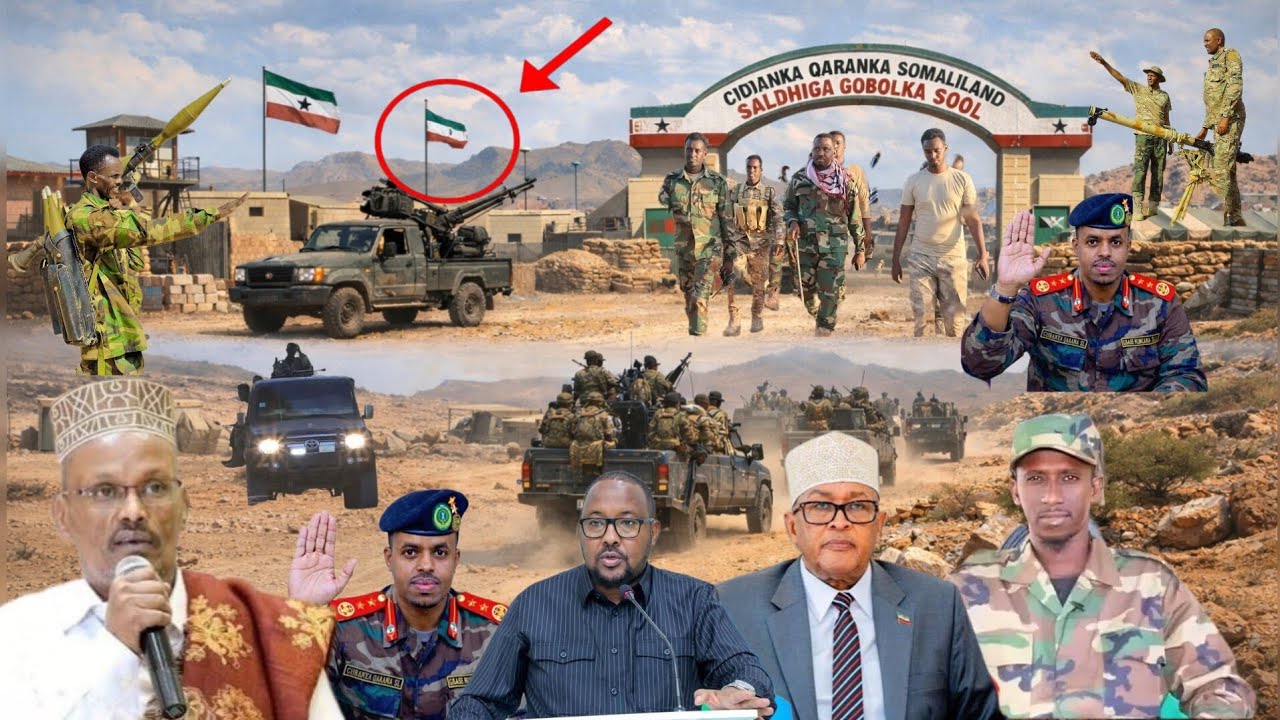 DEGDEG Ciidanka Somaliland oo Hub galiyey Sanag Taliye Cabdi Madobe oo Jida garey Habar awal oo dagl