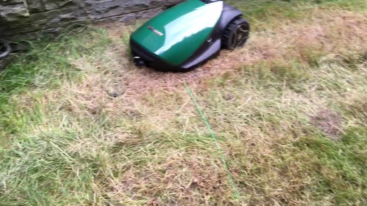 Robomow rc308 on ineven terrain