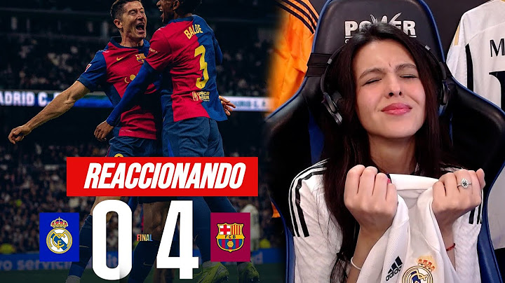 ¡EL PEOR DÍA DE MI VIDA! Reacciones al Real Madrid vs Barcelona 0-4
