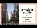 week in my life as a musical  theatre major at NYU Tisch