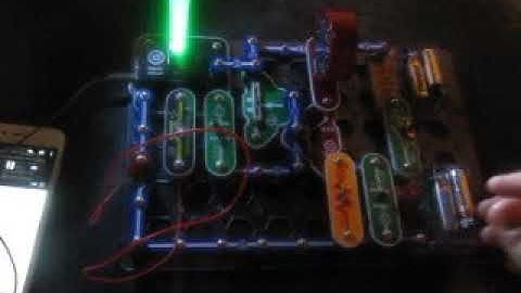 Snap Circuits Light | Project 95: Light Dance Light Override (SEIZURE WARNING)