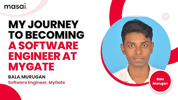 My Journey To Becoming A Software Engineer At MyGate | Bala, Masai Alumni