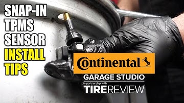 Snap-In TPMS Sensor Install Tips