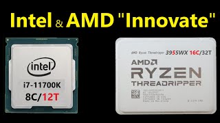 AMD R9 3955WX & Intel i7-11700K: Innovative Segmentation