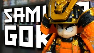 RARE Samurai Goku Figures (A &amp; B) Unboxing/Review - Unintentional K-Pop Hair!