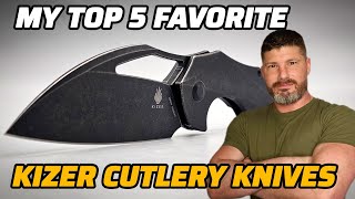 My Top 5 Favorite Kizer Knives For Everyday Carry Use
