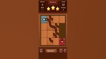 Let Me Roll : Sliding block, brain, rolling puzzle - Classic A Mode - Level 15 #Shorts