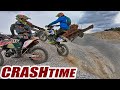 Motorcycle Crashes - Dirt Bikes VS Quarry | Painful Joys 2021