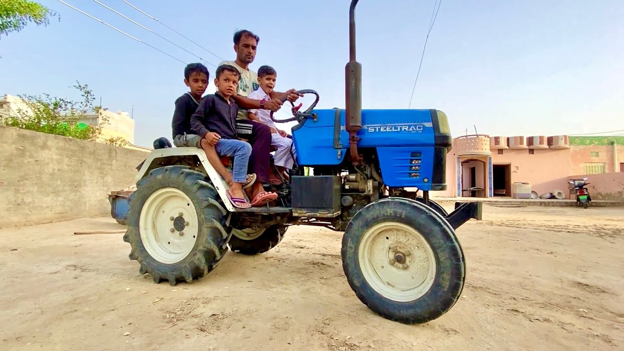 Washing My Mini Tractor Escort Steeltrac 15 || Tractor Washing Video