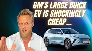 GM's Buick E5 large electric SUV with 300 mile range reduced to $23,500