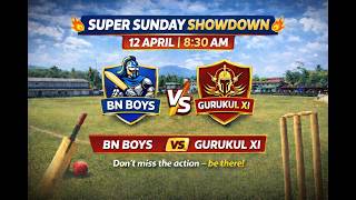 Cricket Champions T20 League (DCPL Season 1) DAY 2 BN BOYS VS GURUKUL XI screenshot 5