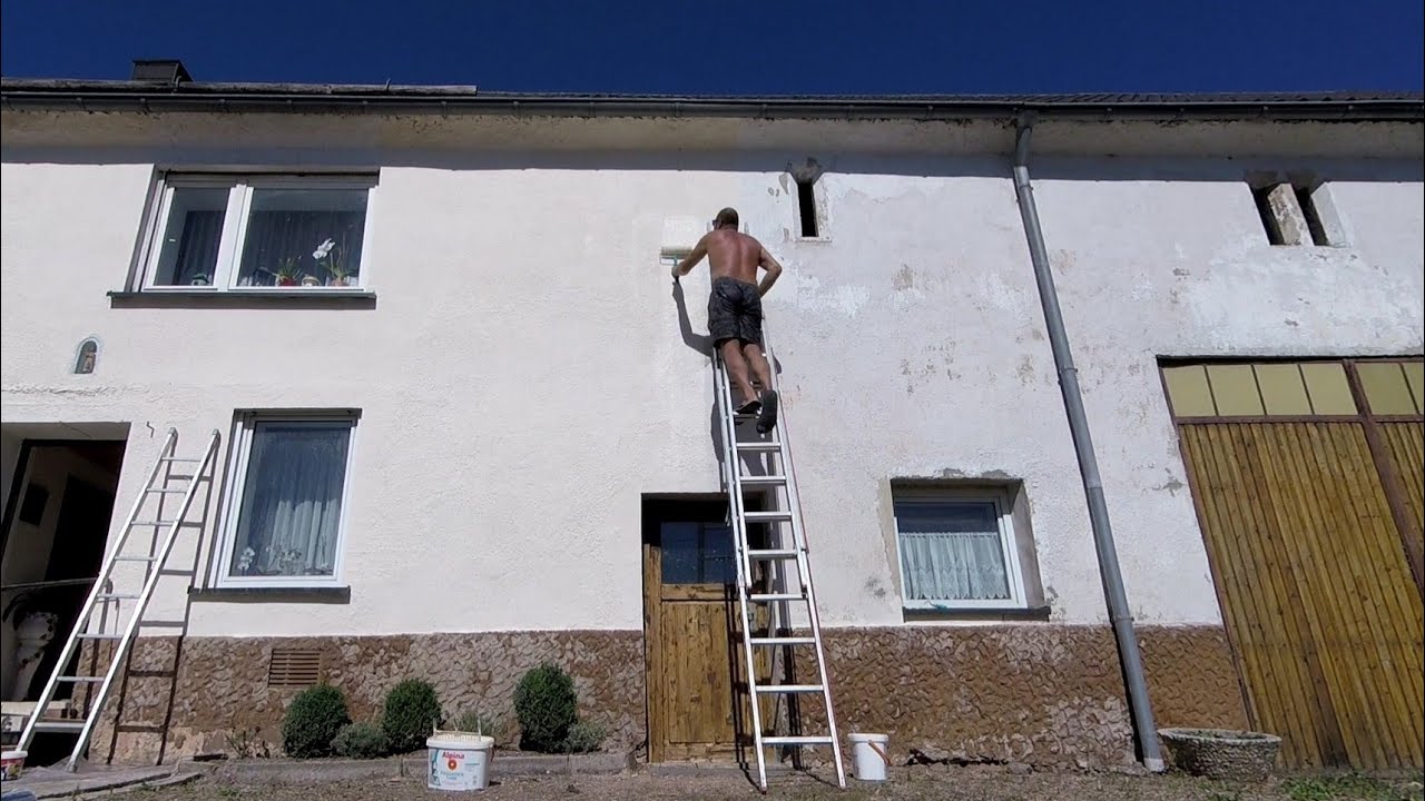 AWESOME HOUSE PAINTING TIMEPLAPSE ZEITRAFFER YouTube