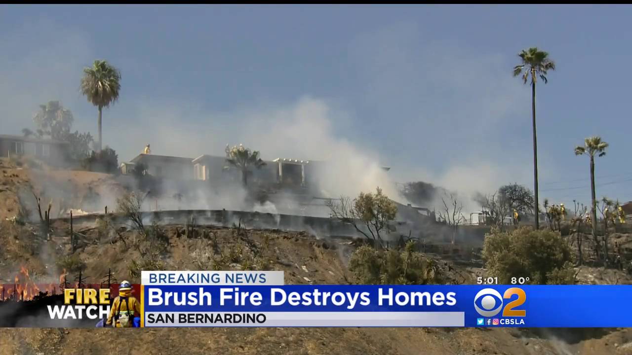 07.02.16 CBS2 5pm Kendall Fire YouTube