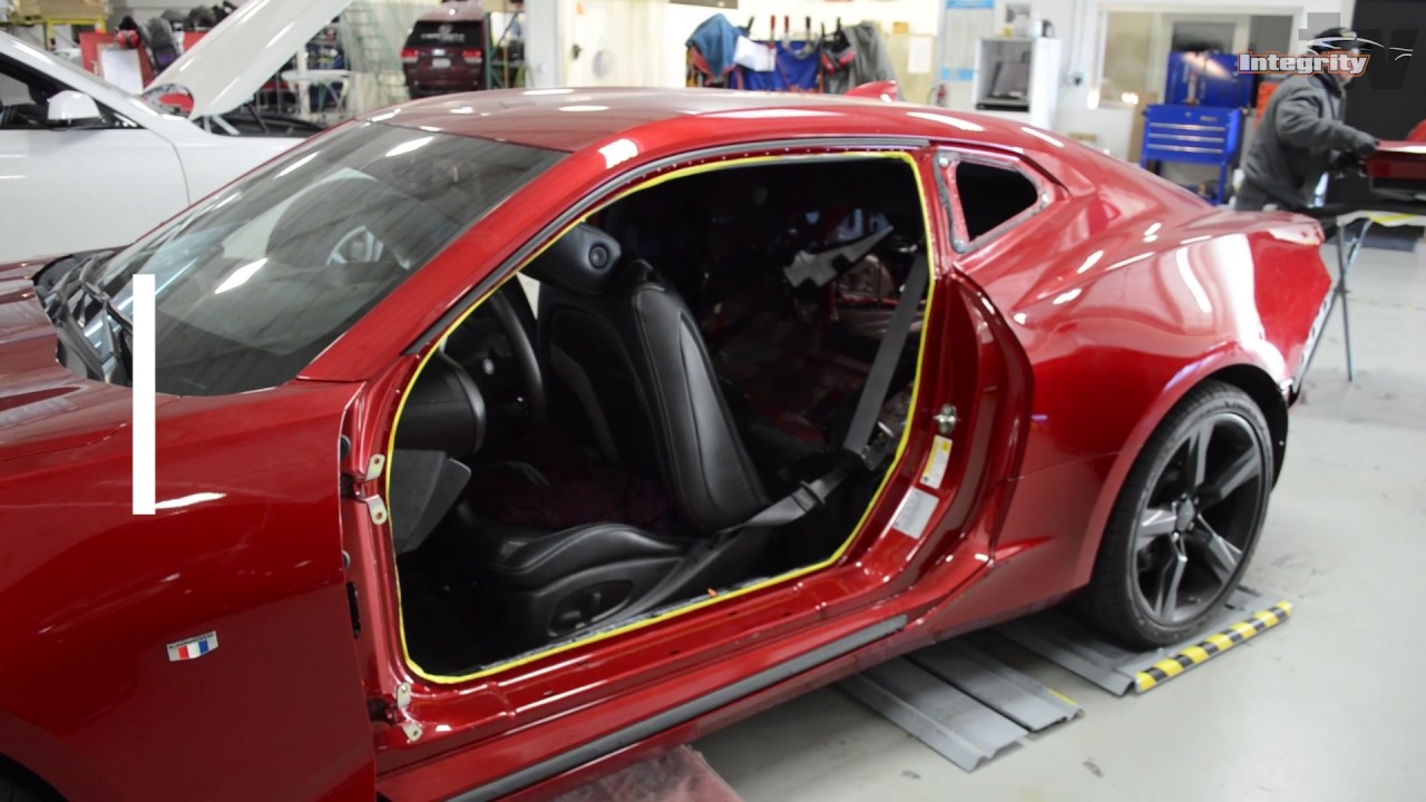 [Repair Process] Before and After of a 2017 Chevy Camaro SS