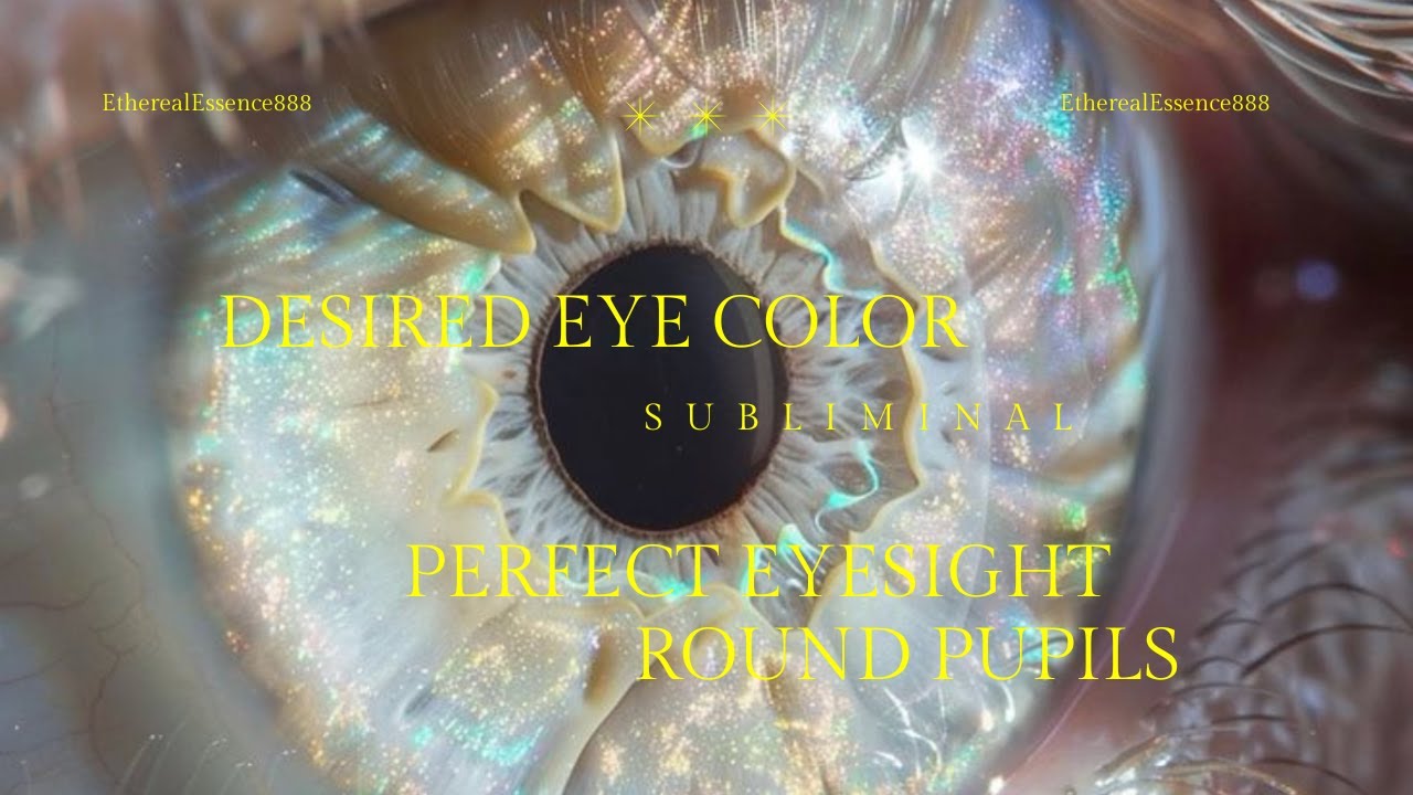 desired eye color subliminal ⭒✩ perfect eyesight 👁️👀