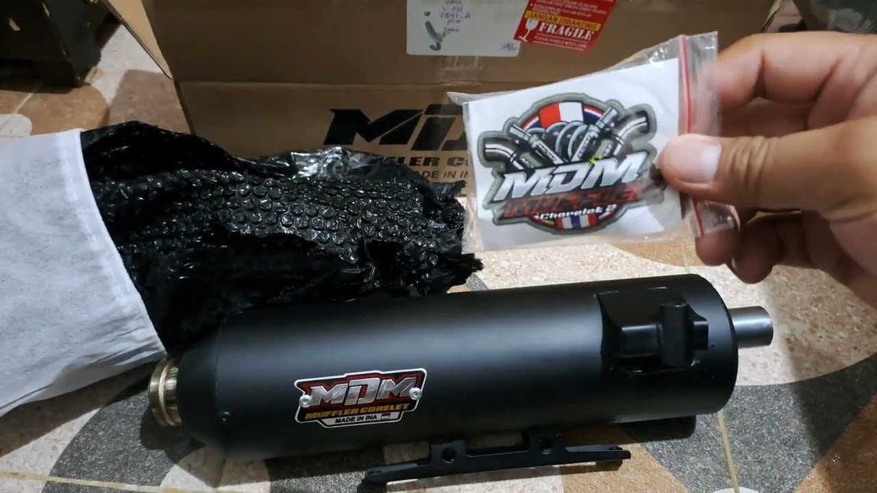 KNALPOT MDM MUFFLER CORELET VARIO LED OLD🔥🔥🔥