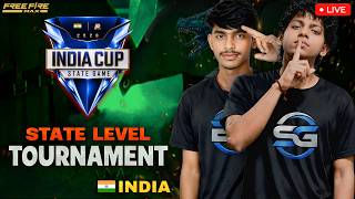 STATE LEVEL ESPORTS 🏆 | FREE FIRE🔥TOURNAMENT | STATE GAME