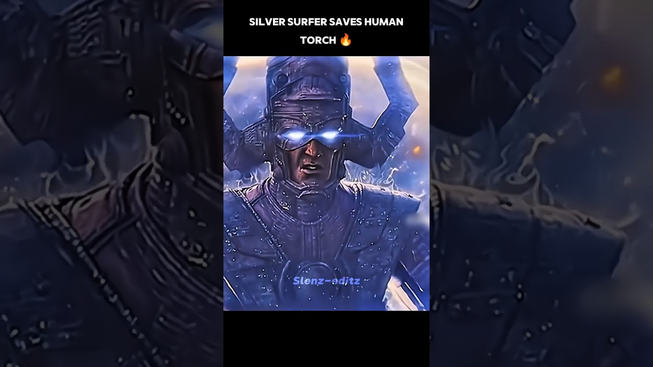 Silver surfer saves everyone | 