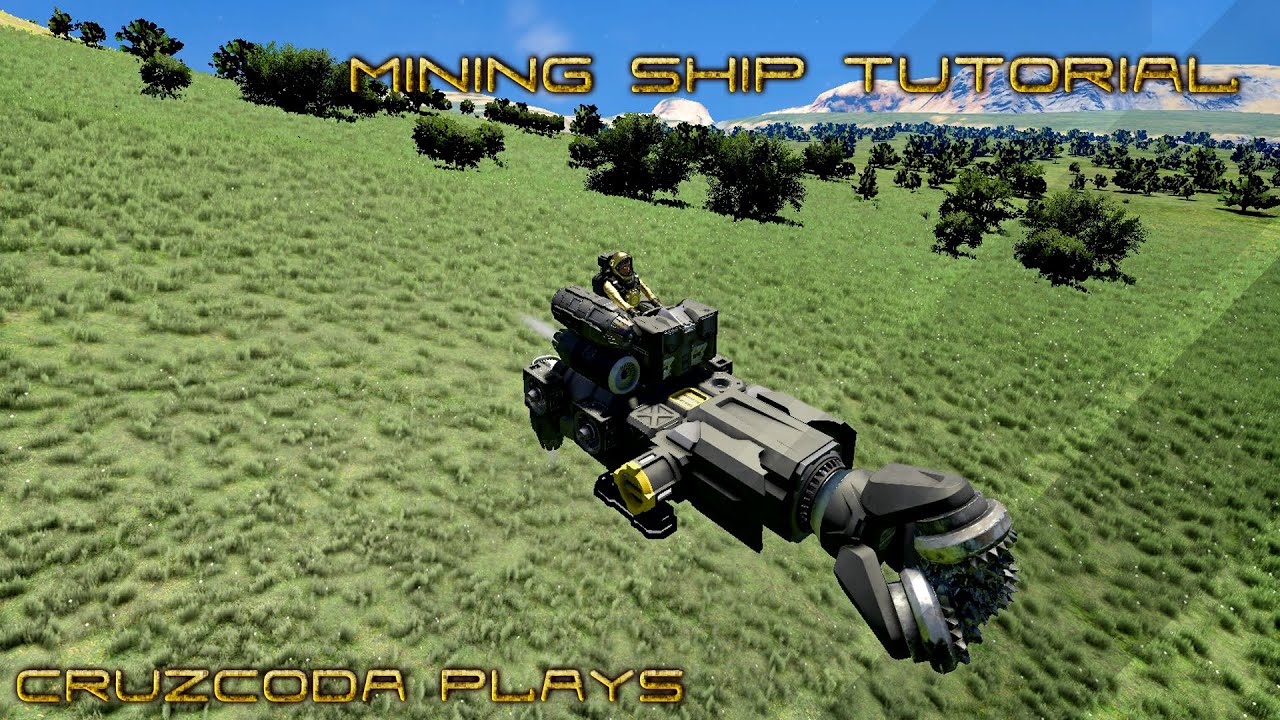 Starter Drill Ship Tutorial | Space Engineers - YouTube