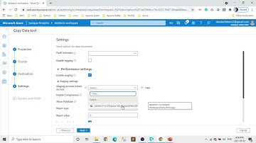2. Azure Synapse Analytics concepts explanation using a data pipeline with Google BigQuery as source