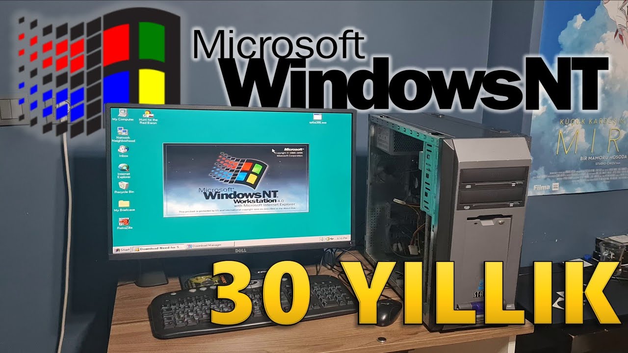 30 Yıllık Windows NT4 Nasıl?