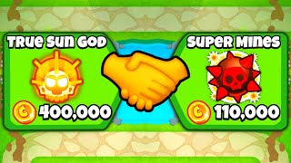 So I tried the most EXPENSIVE tower combination... (Bloons TD Battles 2)