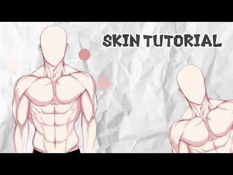 Cara coloring kulit dan otot laki laki  YouTube