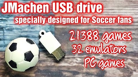256Gb USB drive for Soccer fans - 21388 Games I Ps3 Ps2 PSP 