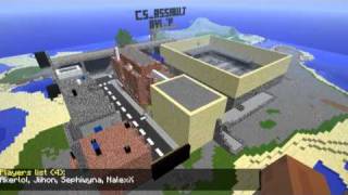 Nps Cs-Assault Map In Minecraft - Building Timelapse