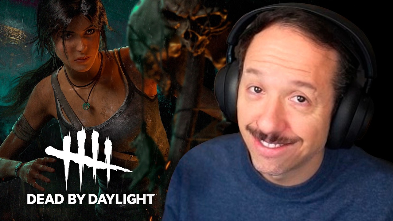 jugamos de SURVI con LARA CROFT | Dead By Daylight
